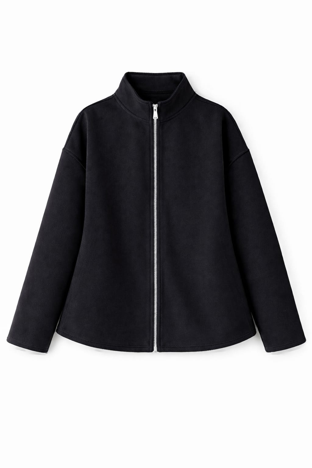 Black Cool Weather Zip Up