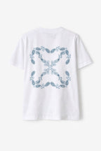 Blues Paisley Back T-Shirt