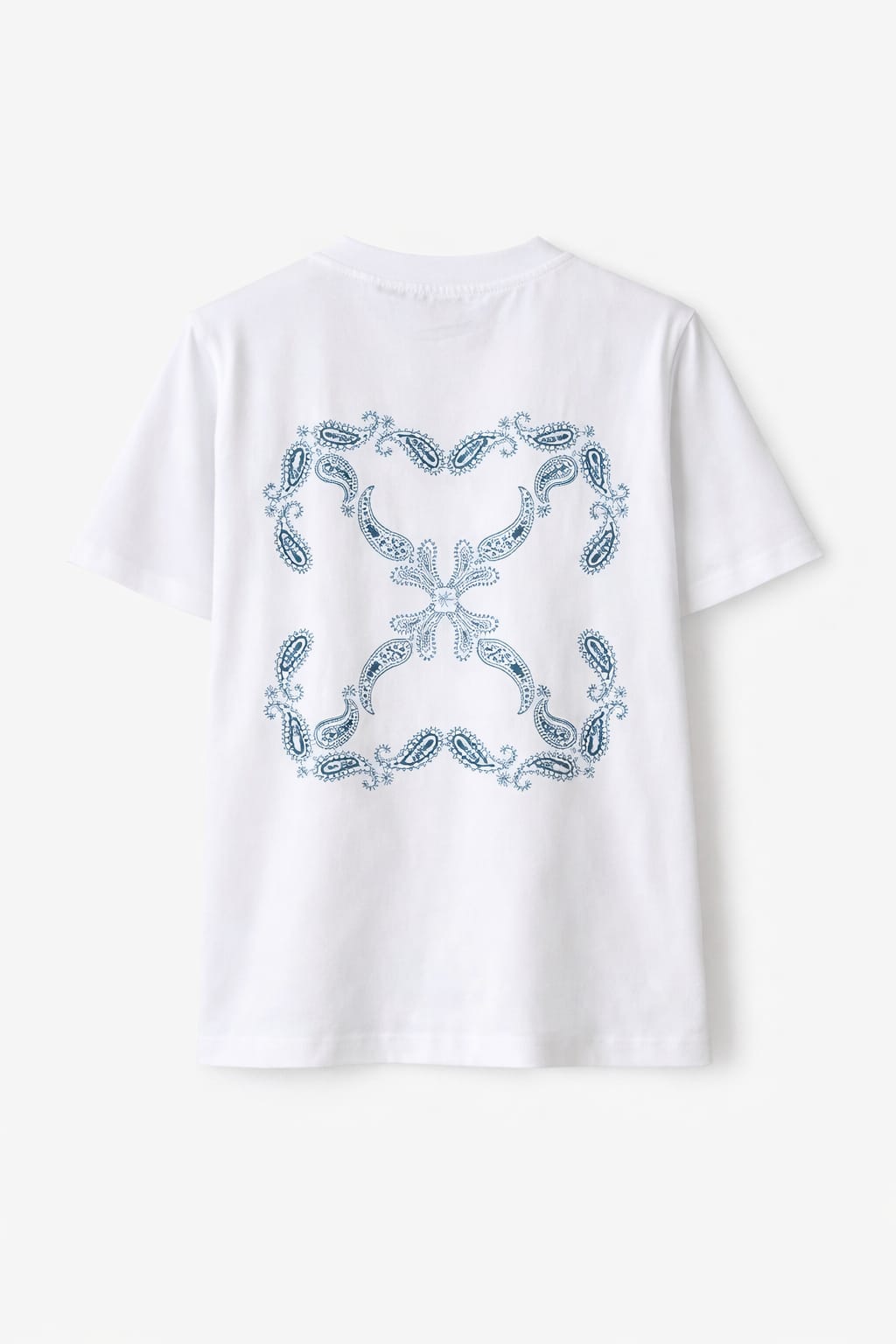 Blues Paisley Back T-Shirt