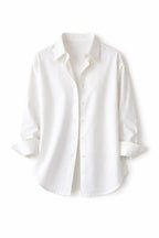 White Boyfriend Oxford Shirt
