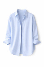 Baby Blue Boyfriend Oxford  Shirt