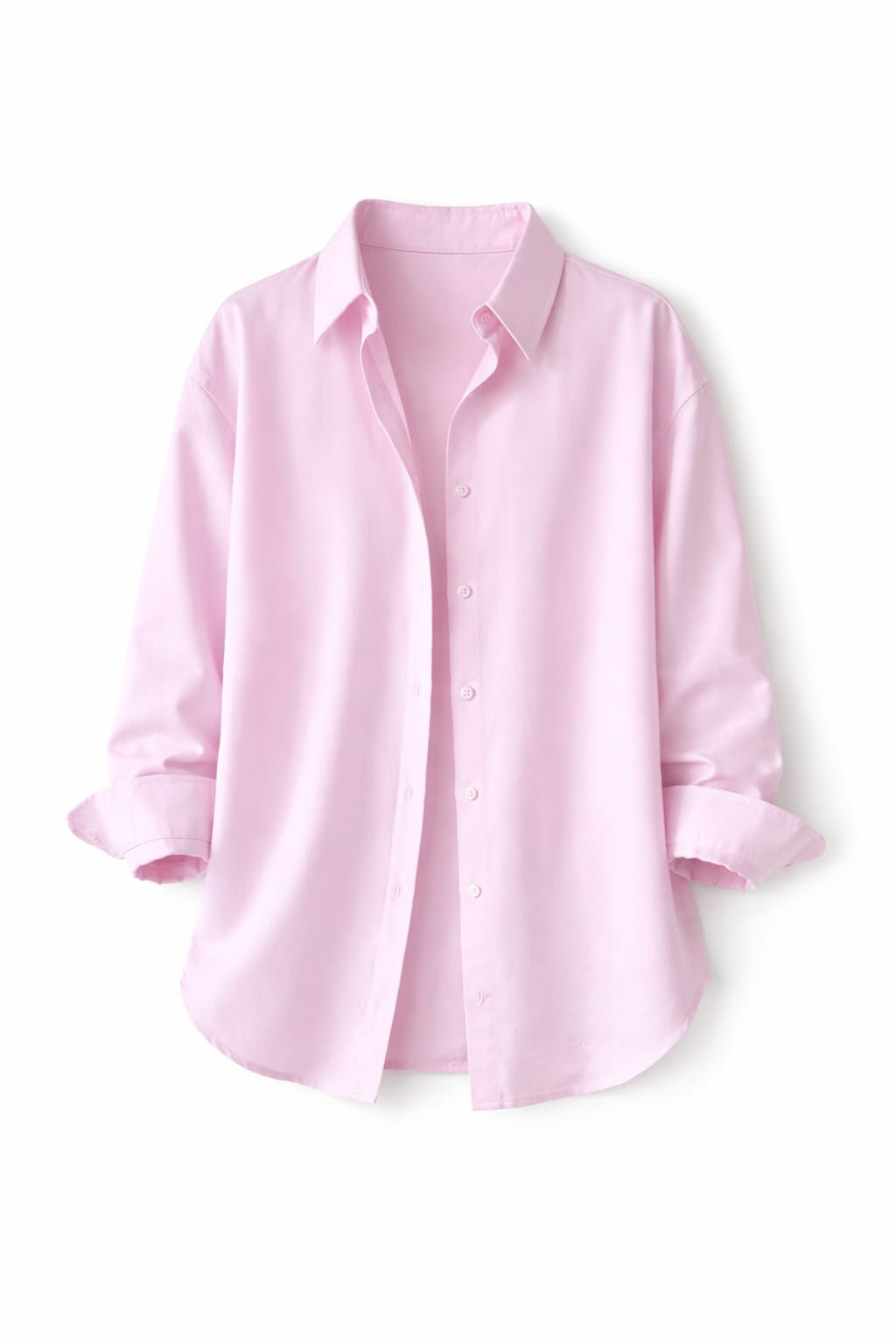 Baby Pink Boyfriend Oxford Shirt