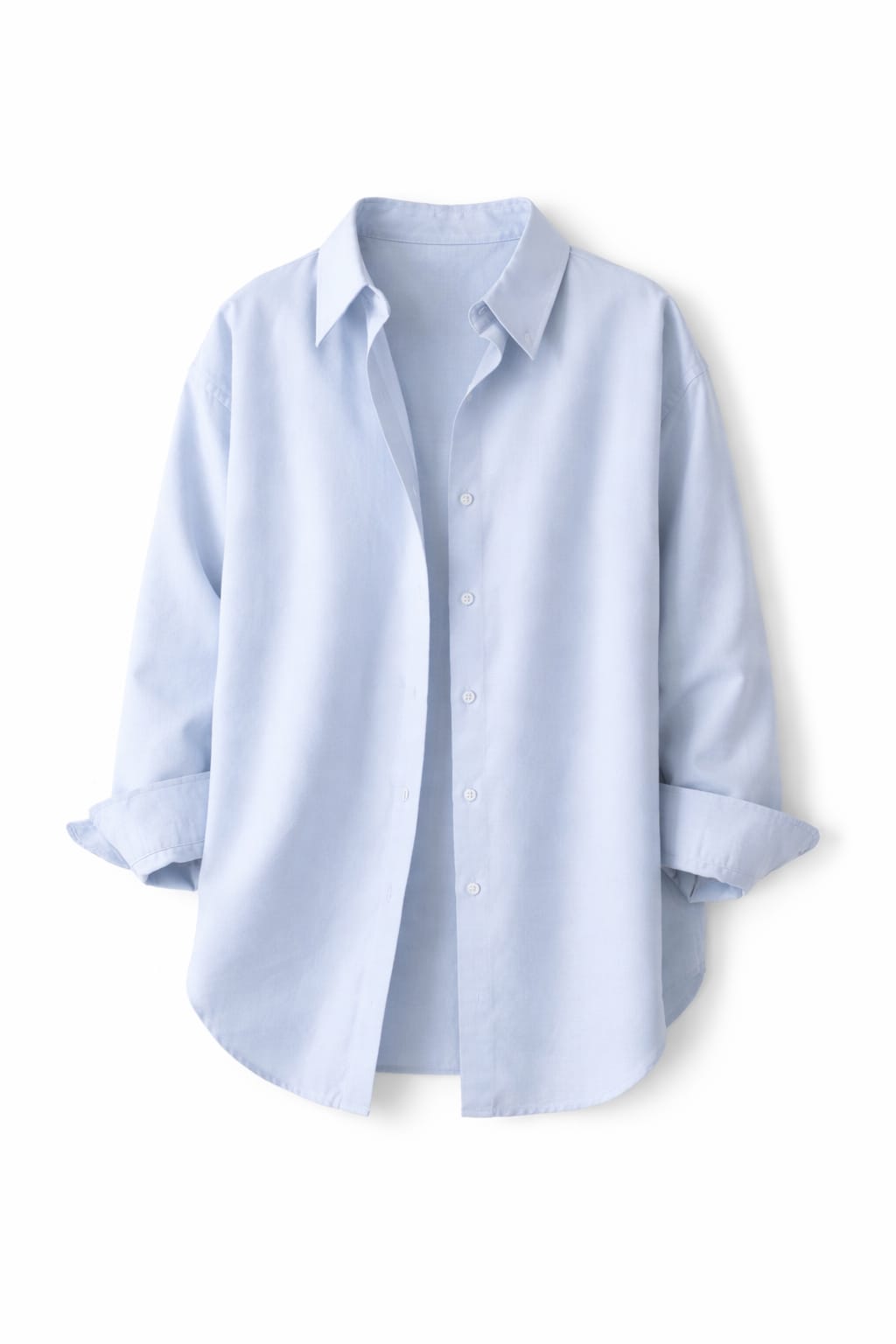 Grey Boyfriend Oxford Shirt