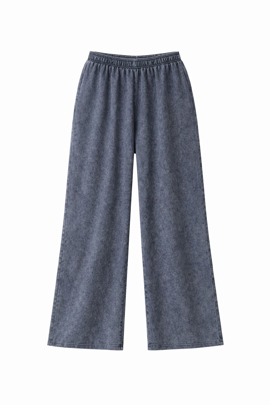 Grey Acid Wash Flare