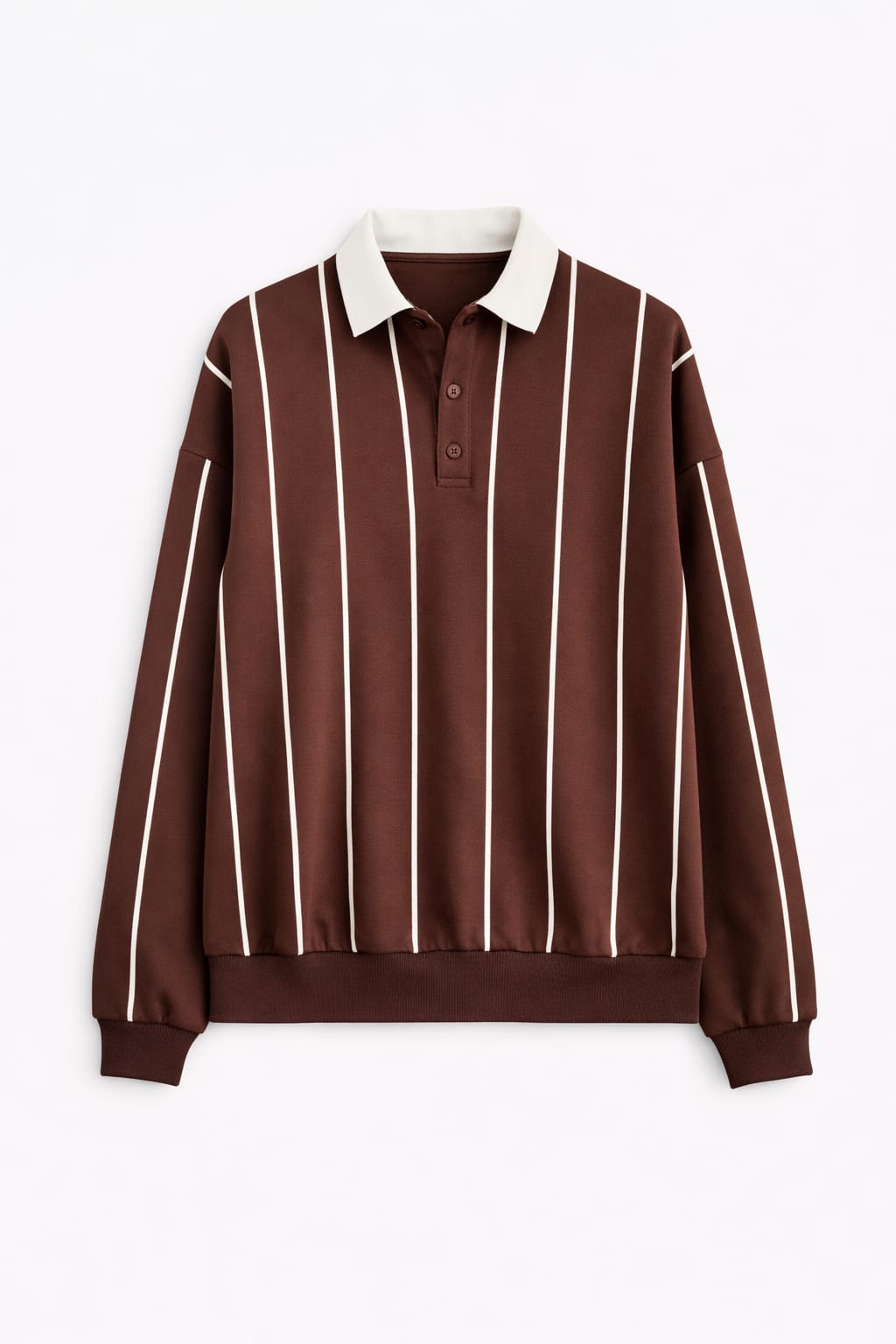 Brown Retro Light Weight Polo