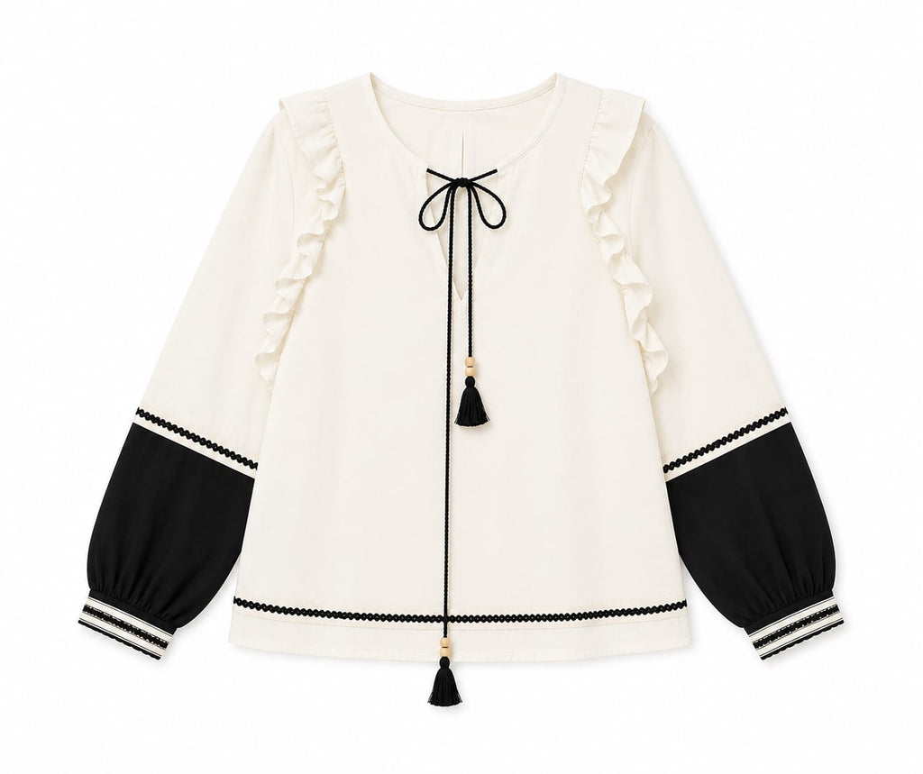 White Siena Top