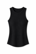 Black Frillu Tank Top