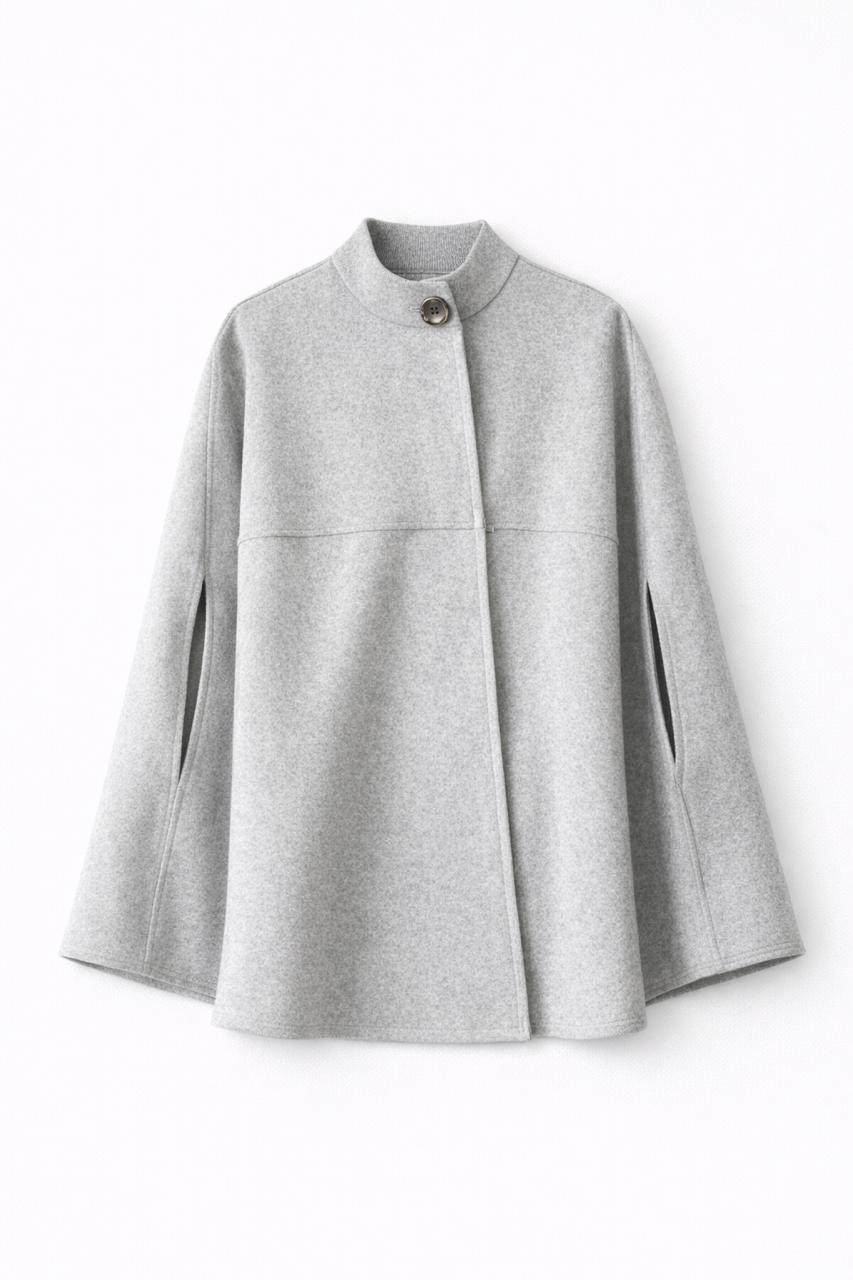 Grey Quiet Confidence Cape