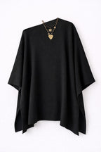 Black Off-Duty Poncho