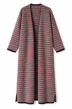 Burgundy Iconic Heavy Cardigan