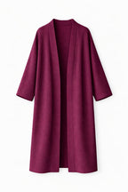 Plum Quite Crinkle Kimono