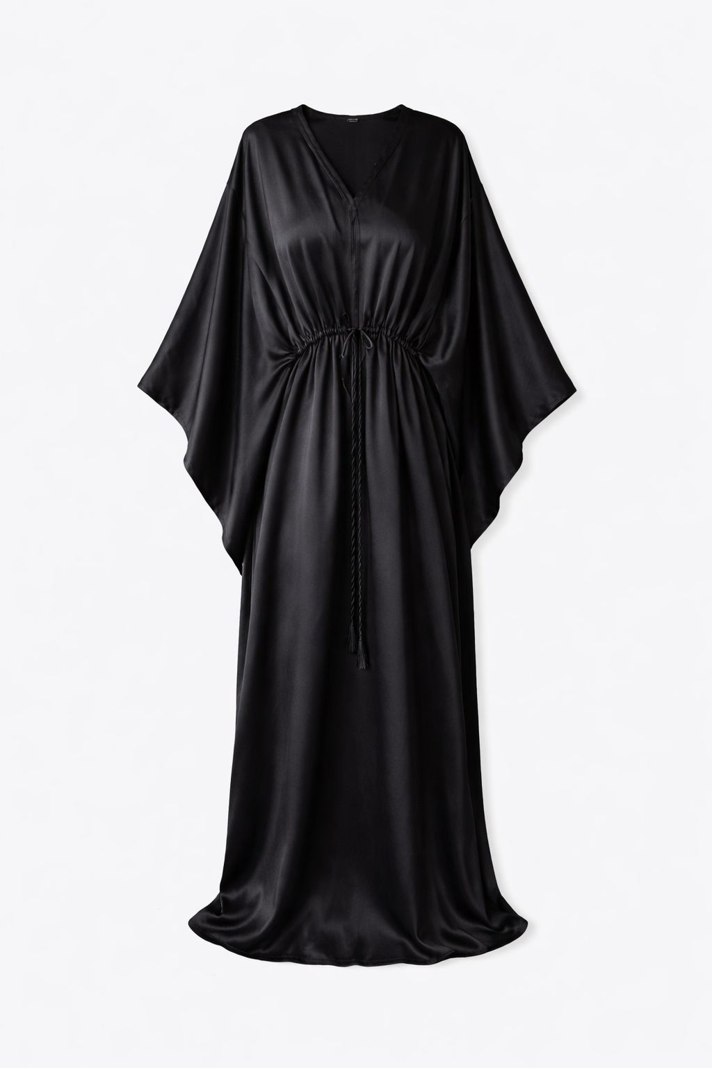 Black Shimmery Nubian Kaftan