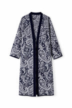 Baby Blue Royal Paisley Cardigan