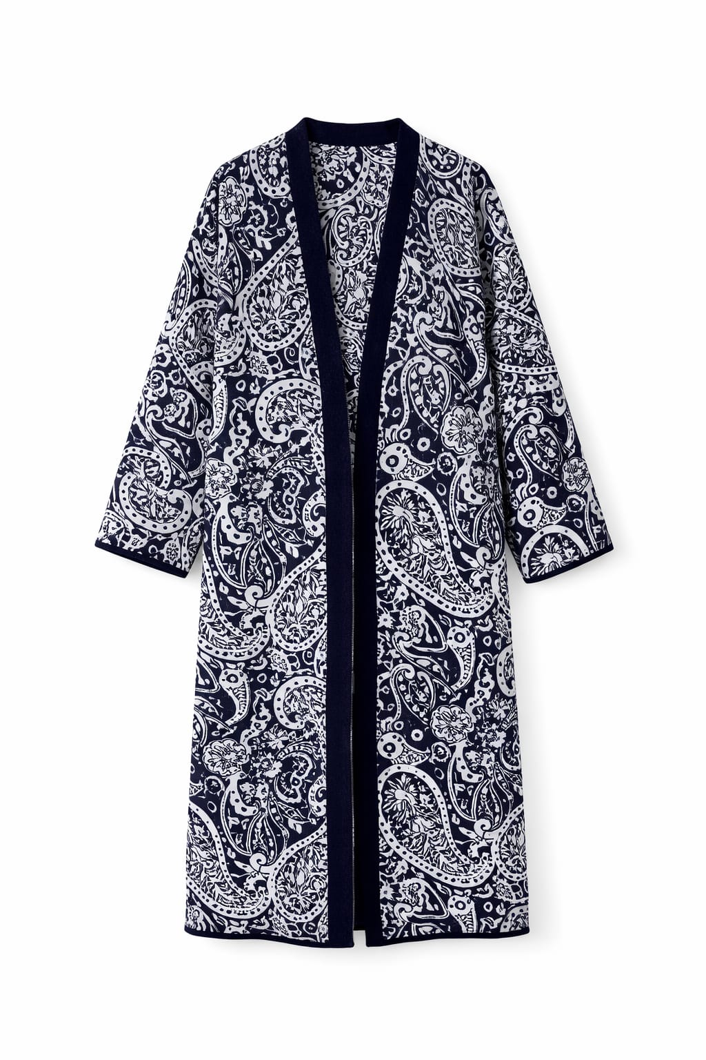 Baby Blue Royal Paisley Cardigan