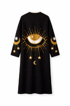 Black Mystic Eye Cardigan
