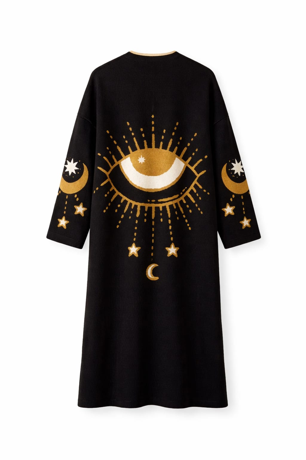 Black Mystic Eye Cardigan