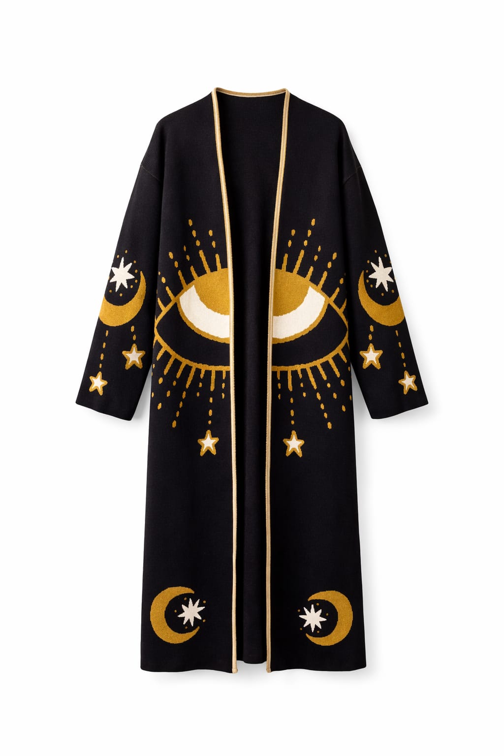 Black Mystic Eye Cardigan