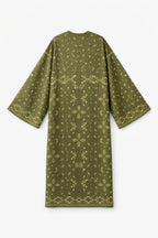 Olive Cult-Favorite Knit Bandana Cardigan