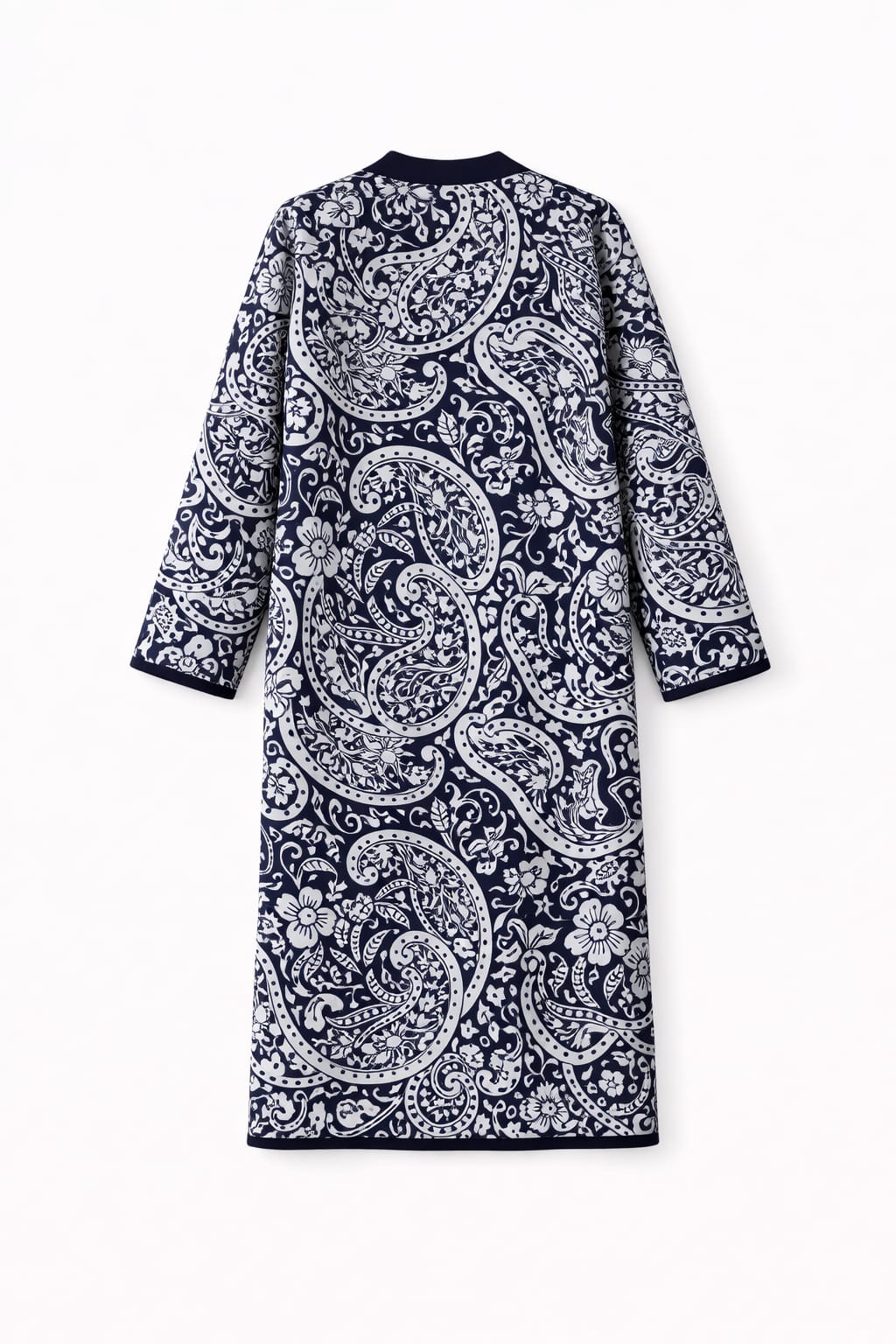 Baby Blue Royal Paisley Cardigan