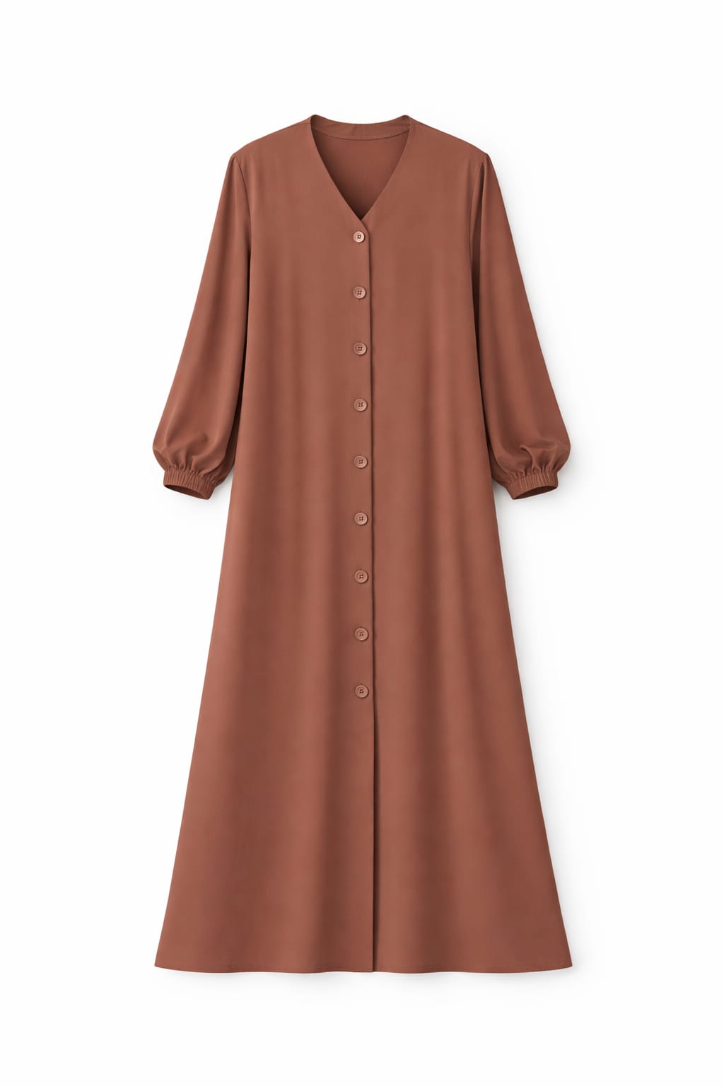 Cafe V Buttons Dress