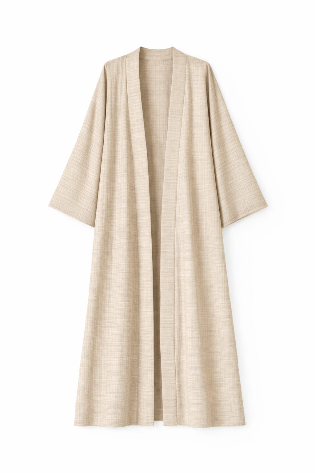 Beige Thick Kimono