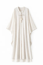 Beige Lines Linen Set