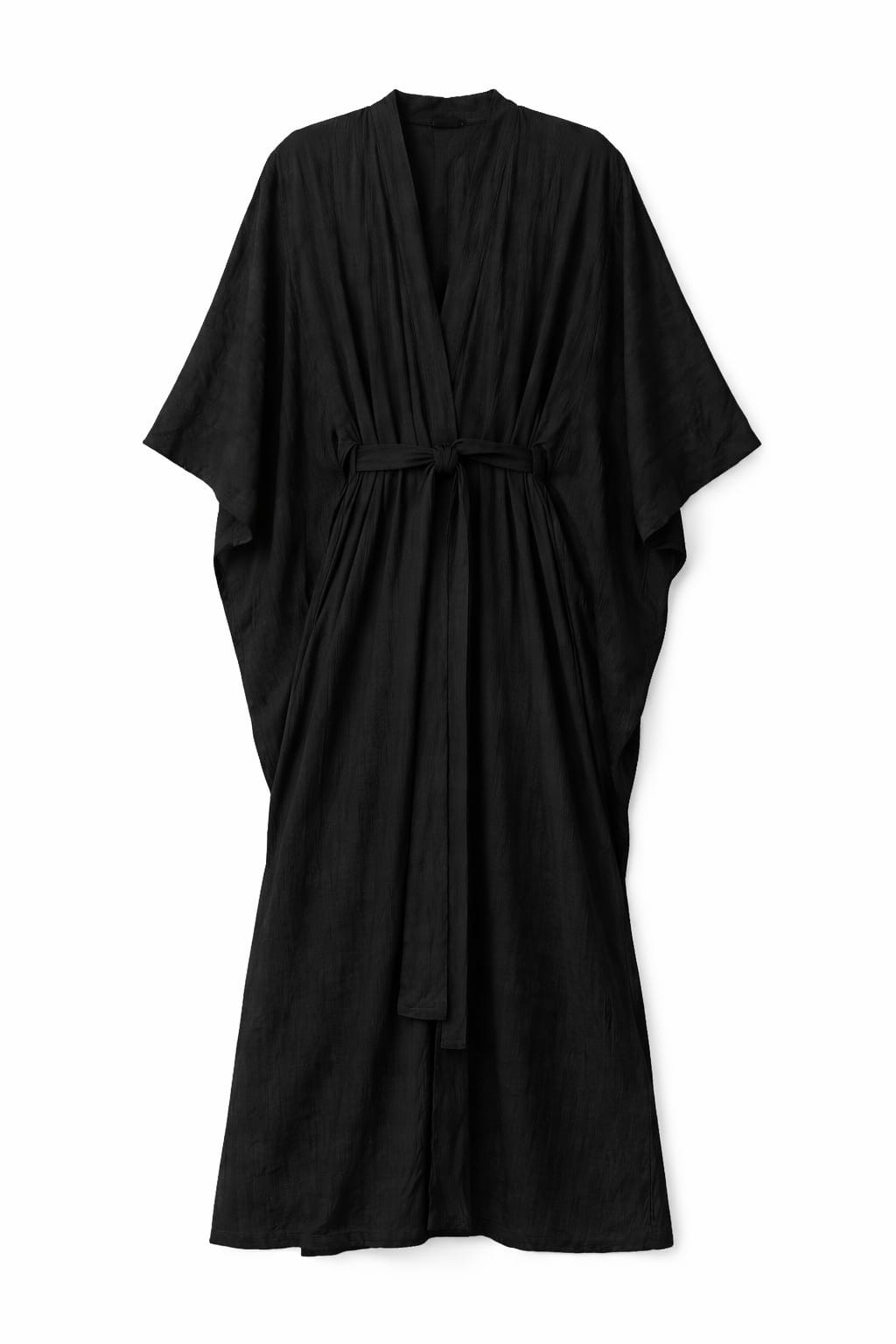 Black Glowy Knot Kaftan