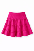 Fuchsia Classic Mini Skirt