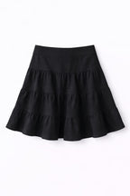 Black Classic Mini Skirt
