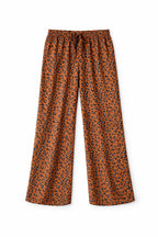 Cheetah Printed Rope Pants