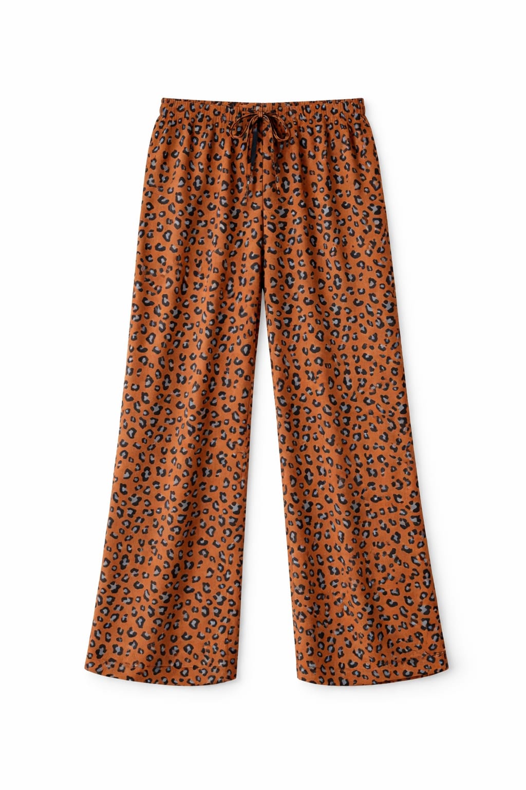 Cheetah Printed Rope Pants