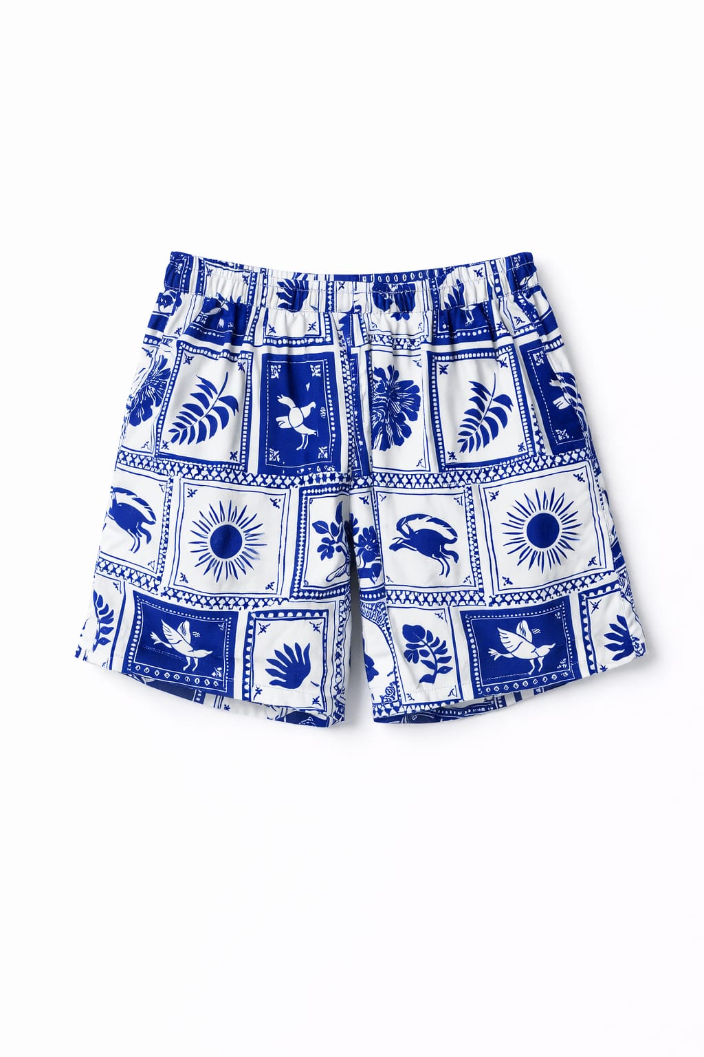 Blues Printed Shorts