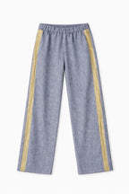 Golden Grey Edge Pants