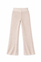 Beige Summer Moment Crochet Pants