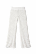 White Summer Moment Crochet Pants
