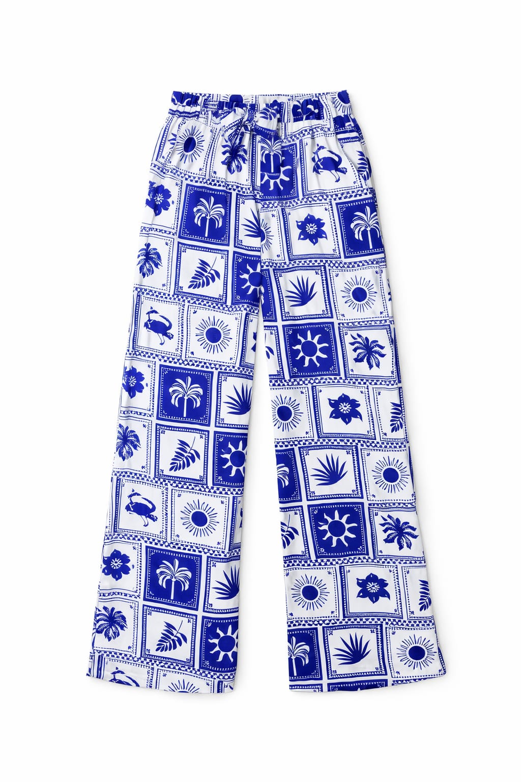 Blues Printed Pants