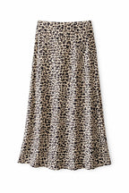 Cheetah Spots Longline Skirt