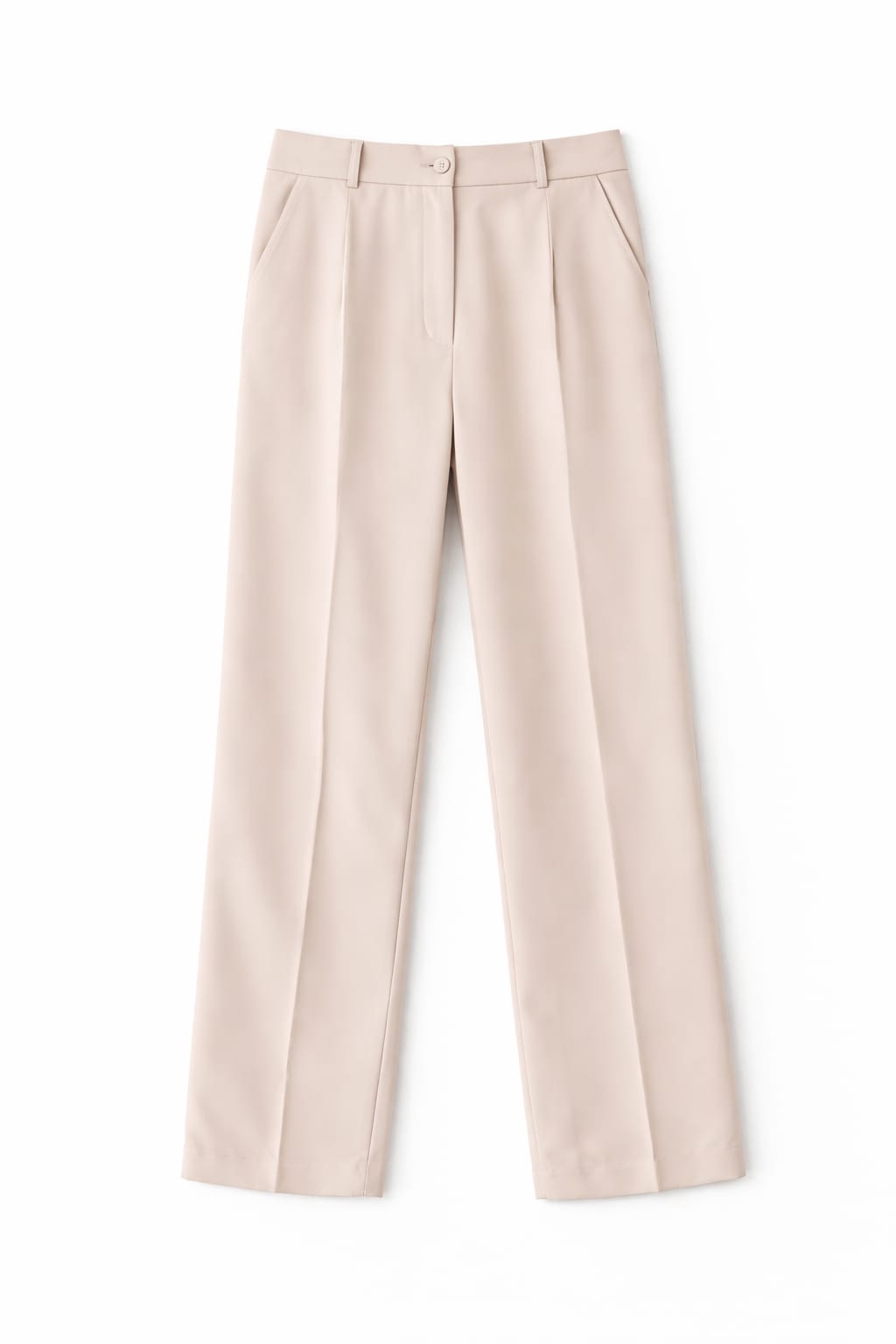 Beige Business Casual Pants