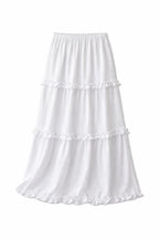 White Romantic Skirt