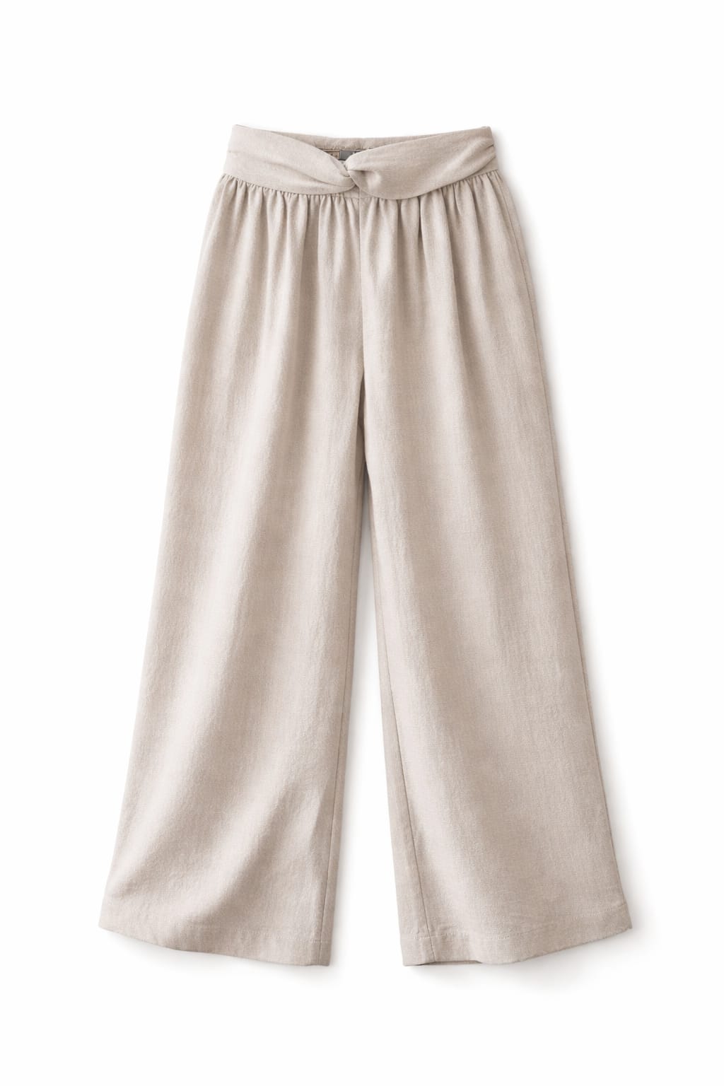 Cafe Knot Waist Light Pants