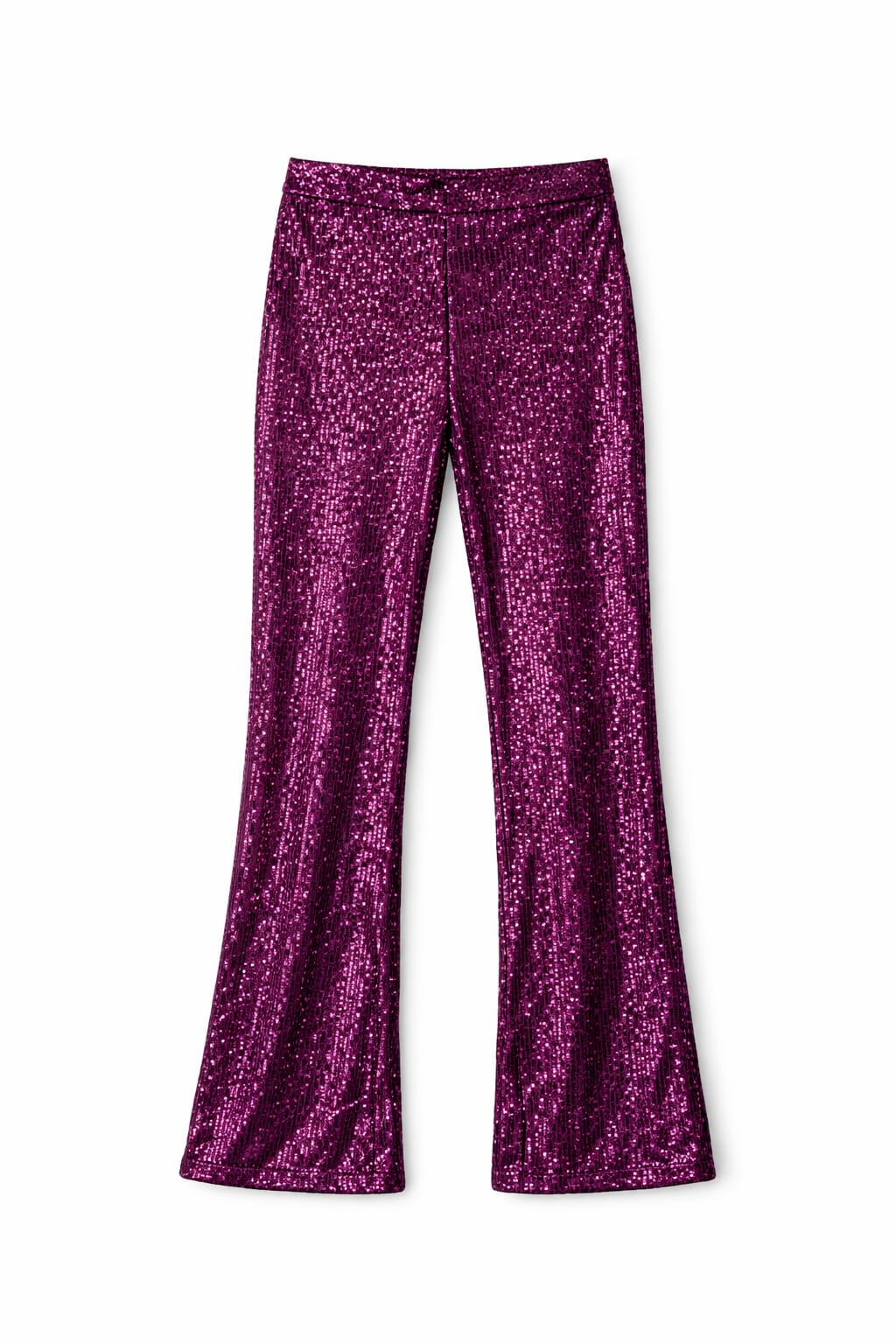 Purple Sequin Pants