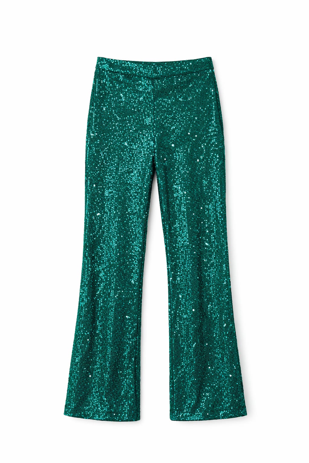 Green Sequin Pants