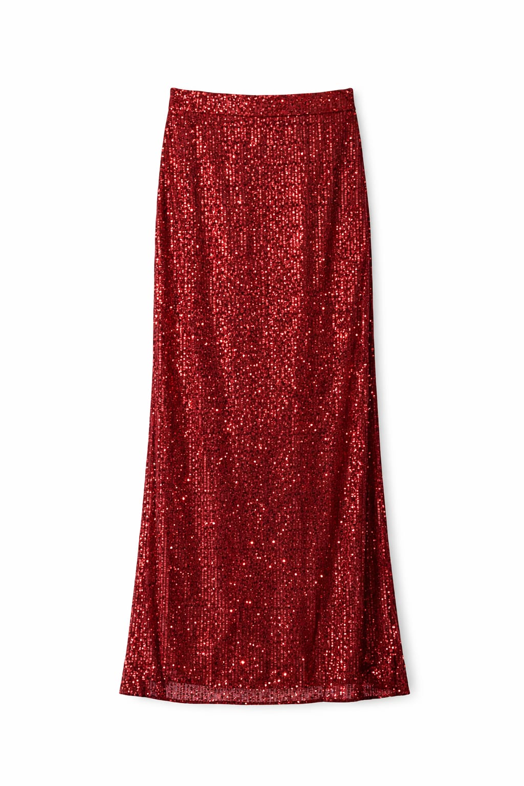 Burgundy Party At The Disco Skirt