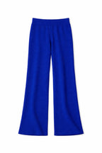 Blue Knit Pants