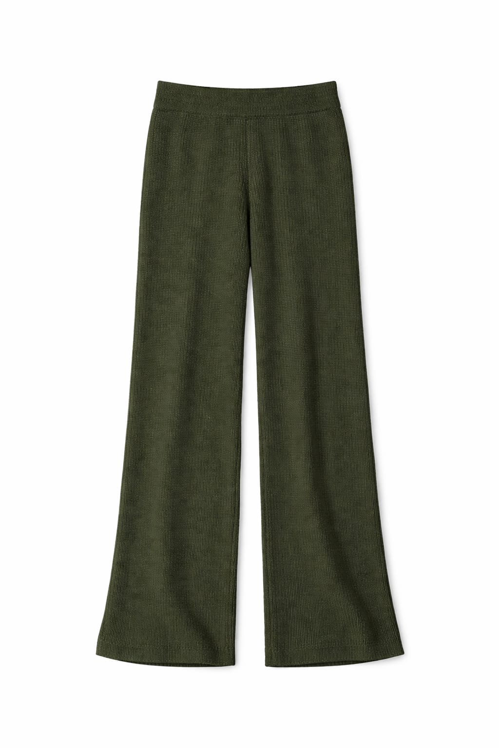 Olive Knit Pants