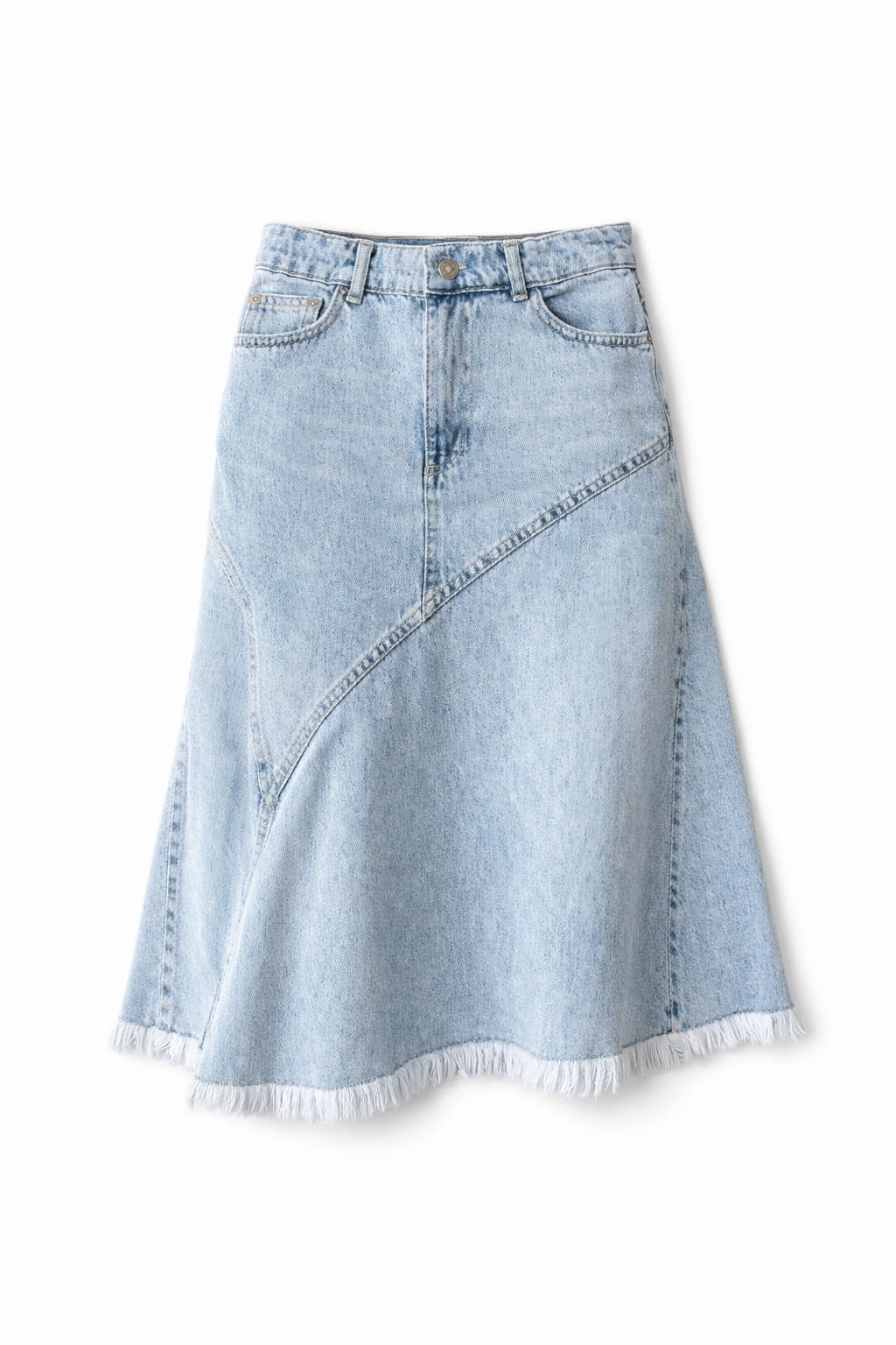 Riley Undone Denim Skirt