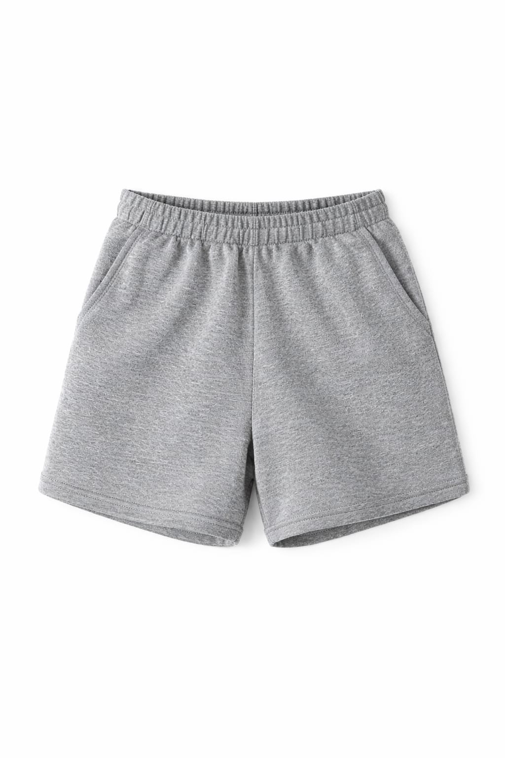 Grey Casual Shorts