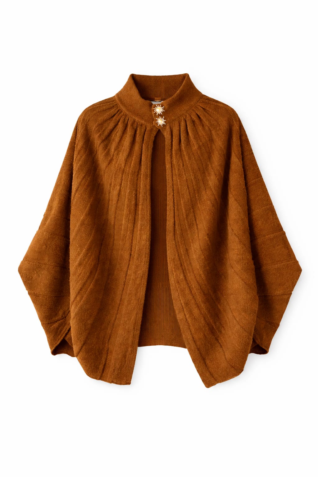Brown Soft Power Cape