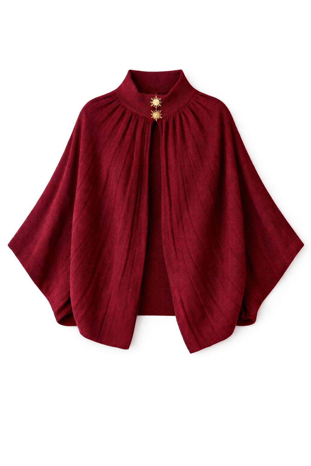 Burgundy Soft Power Cape