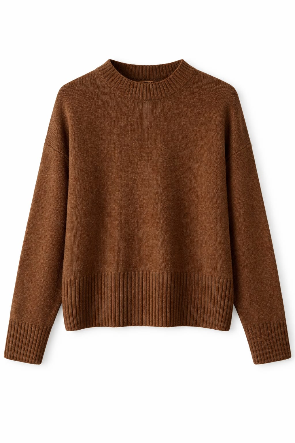 Brown Soft Cozy Pullover